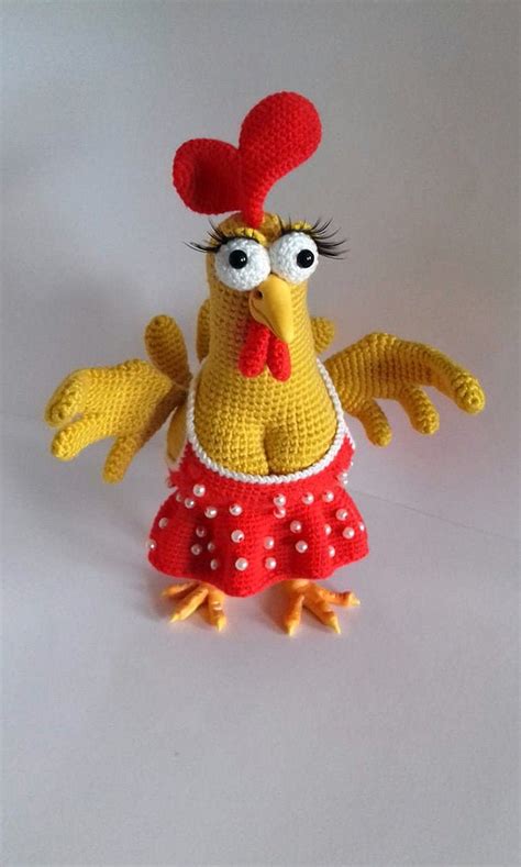 Chicken Sexy Hen A Detailed Pattern With Photographs In Etsy Israel