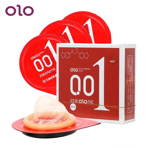 Adult Products Condoms Original Olo 001 Feeling Ultra Thin Natural