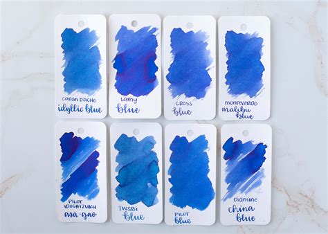 Ink Review 1437 Lamy Blue — Mountain Of Ink