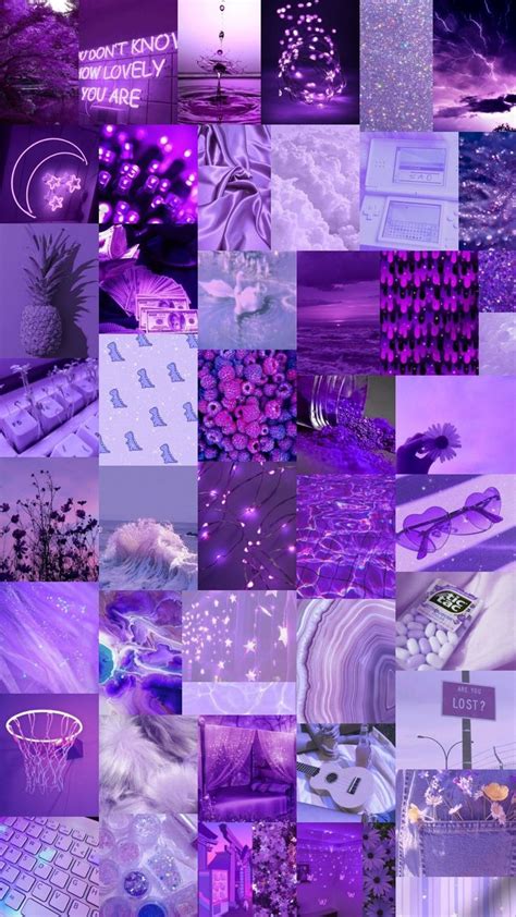 Purple Фиолетовые обои Настенные принты Фиолетовые фоны
