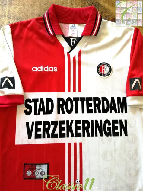 Europarcs, a dutch travel company. Feyenoord Home voetbalshirt 1997 - 1998.