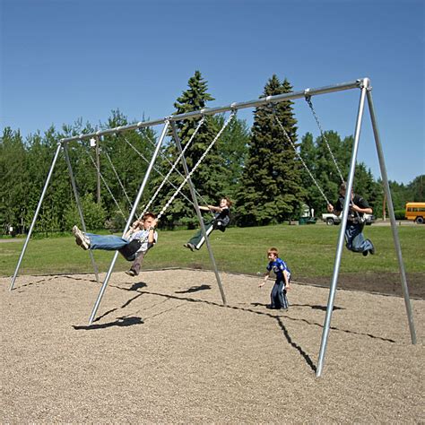 Heavy Duty Playground Swings Canada Made Blue Imp