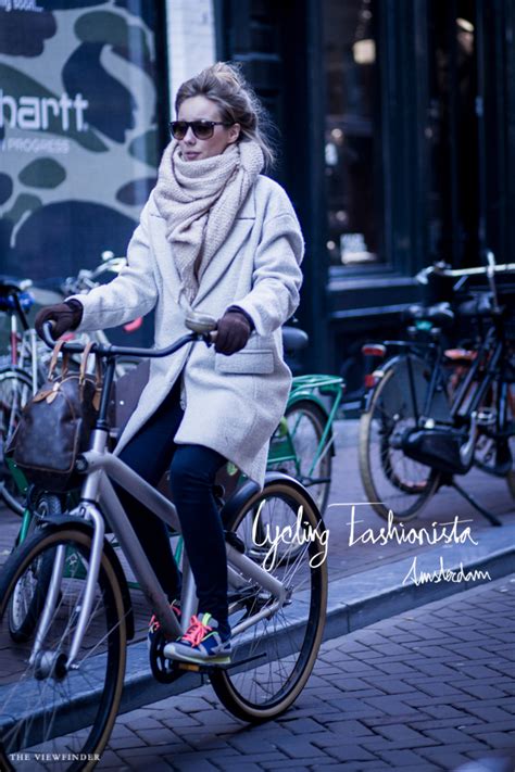 Street Style Cycling Fashionista Amsterdam Kevin Van Diest
