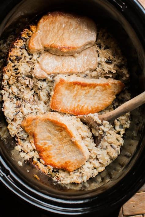 Slow Cooker Minnesota Pork Chops Are Tender Chops In A Creamy Brown And