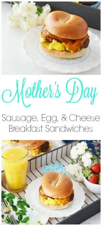 Breakfast In Bed Mothers Day Treats 16 Ideas Breakfast Sandwich