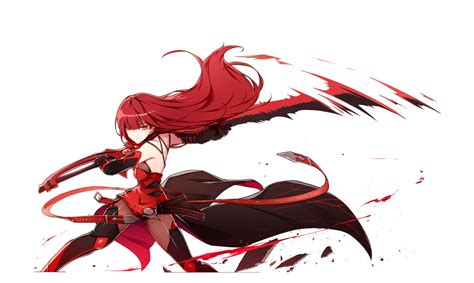 Elesis And Crimson Avenger Elsword Drawn By Ress Danbooru