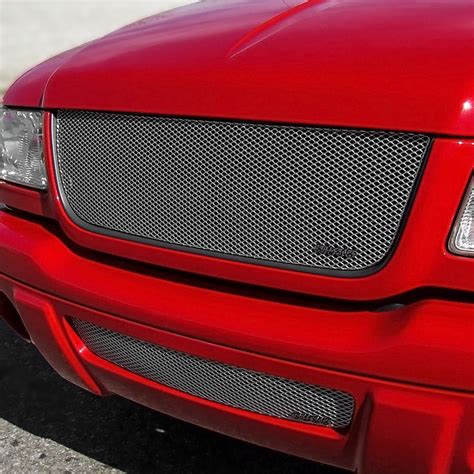 Grillcraft® Ford Ranger 2002 Mx Series Silver Fine Mesh Grille