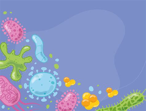 Bacteria And Virus Background 2065022 Vector Art At Vecteezy