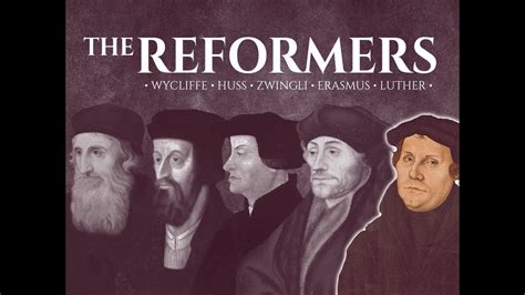 The Reformers Martin Luther Youtube