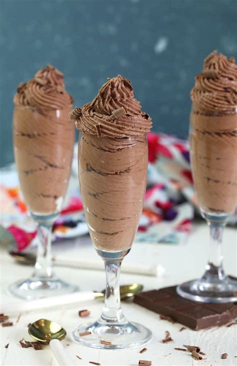 Easy Chocolate Mousse Recipe Easy Chocolate Mousse Mousse Recipes