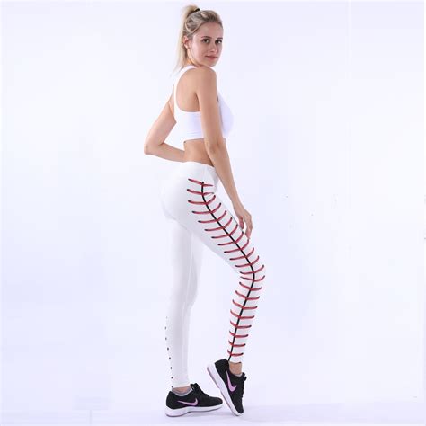 Gym Leggings New Digital Printed Tennis Pattern Women Tights Quick Dry