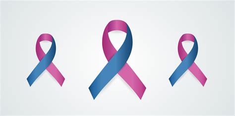 Meaning Of A Pink And Blue Ribbon Tattoo Explained