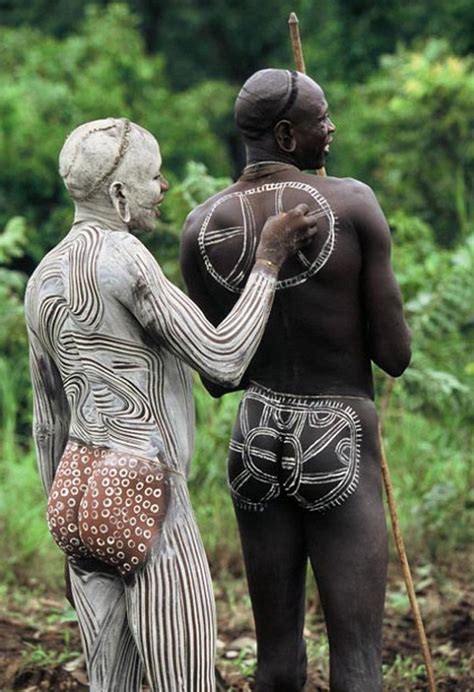 Tribal Body Paint Sexy Girl Pic Telegraph