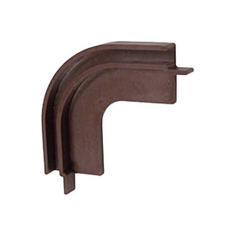 Omega National Products C51 Br Flush Mount Tambour Door Track Corner Brown