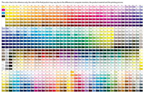 Outstanding Pantone Color Chart Cmyk Pms