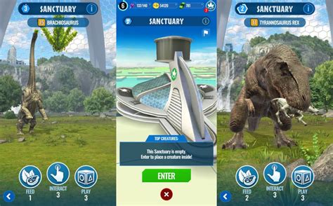‘jurassic World Alive Expands With Exciting New Sanctuaries Update Jurassic Outpost