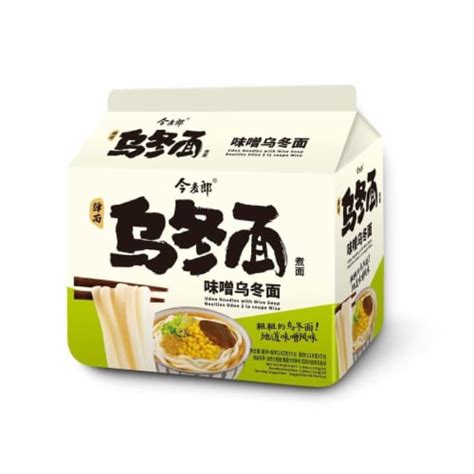 JinMaiLang Udon Ramen Noodles Soup 143g Pack Of 5 Miso 143g Pack Of