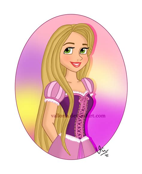 A Rapunzel Doodle By Valloria On Deviantart