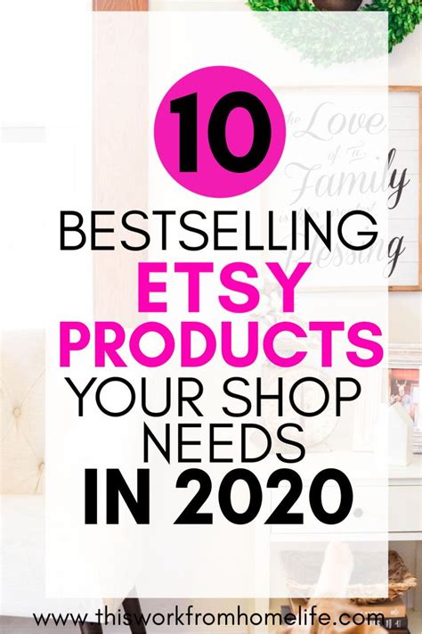 12 Best Things To Sell On Etsy To Make Money This Work From Home Life