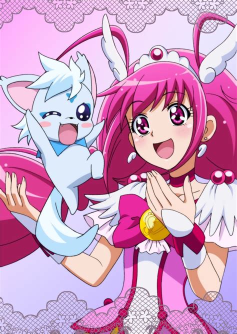 Blue Field Photo Glitter Force Magical Girl Anime Smile Pretty Cure