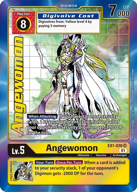 Angewomon Alternate Art Classic Collection Digimon Card Game