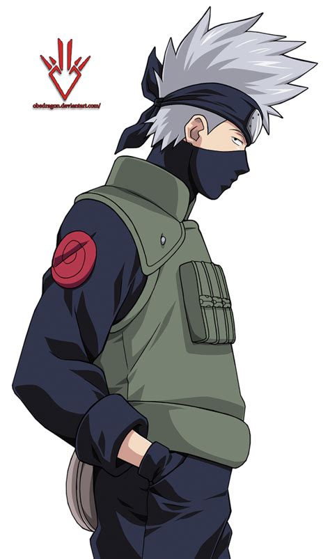 Kakashi - Render - Naruto by Obedragon on DeviantArt