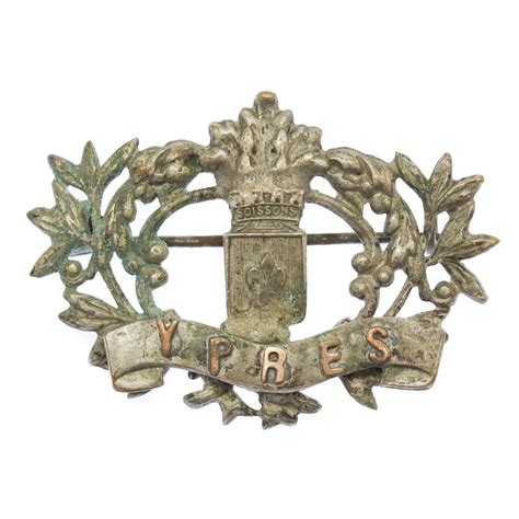 Ww1 Battle Of Ypres Sweetheart Brooch