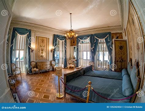 Interior Of The Villa Ephrussi De Rothschild Royal Bedroom Nice