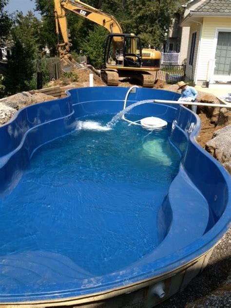 We Begin Filling The Pool And Backfilling At The Same Time Pool