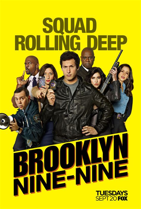 Poster De La Cuarta Temporada De Brooklyn Nine Nine Series Adictos