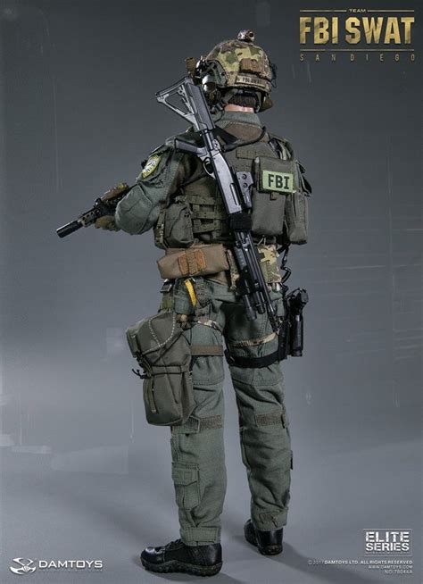 Damtoys Dam 78044a 16 Scale Fbi Swat Team Agent San Diego