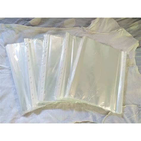 Clear Sheet Protector A4 Long 100pcs Per Pack Clearbook Refill