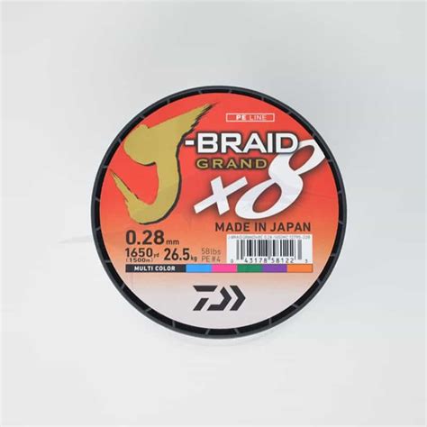 Daiwa J Braid Grand X M Line Leaders Braids Pechextreme Com