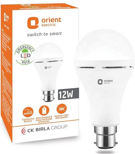 Eternal Shine W Orient Electric Led Bulb B D Cool White At Rs