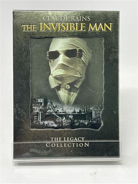 The Invisible Man The Legacy Collection Dvd Disc Set Ebay Invisible