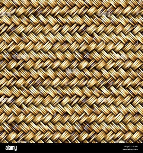 Rattan Basket Weave Seamless Pattern Illustration Stock Photo Alamy