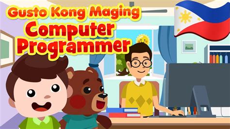 Gusto Kong Maging Computer Programmer Flexy Bear Original Awiting
