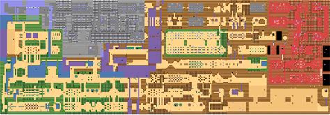 Legend Of Zelda Second Quest Map Maps For You