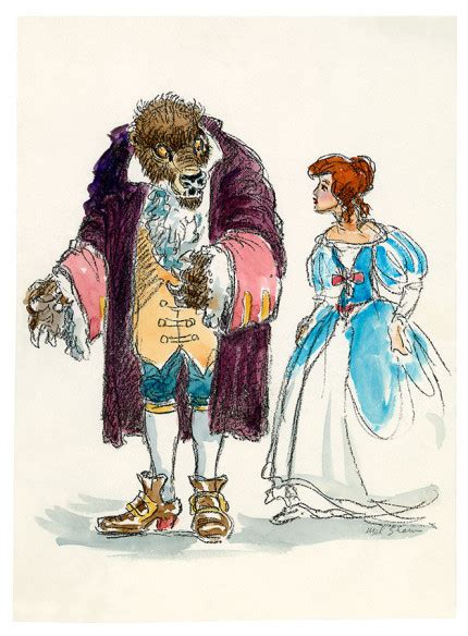 16 Pieces Of Enchanting Concept Art From Beauty And The Beast The