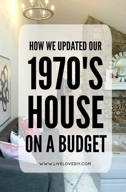How We Updated Our 1970s House On A Budget Love These