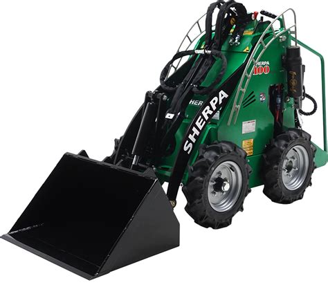 Sherpa The Worlds First Electric Mini Skidsteer Compact Loaders Uk