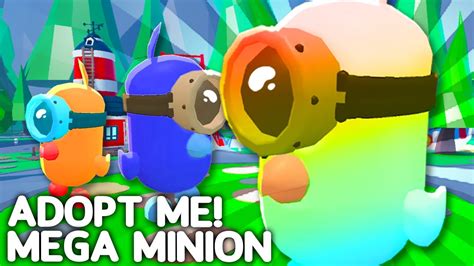 How To Get Free Mega Neon Minions In Adopt Me Roblox Adopt Me Minions