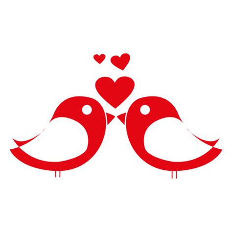 Lovebirds Cartoon Transparent Png And Svg Vector File
