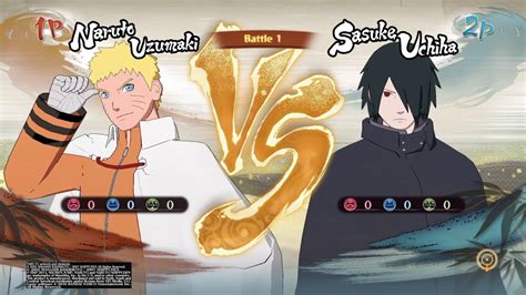 Hokage Naruto Vs Adult Sasuke Youtube