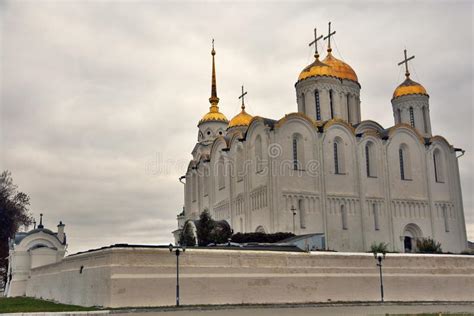 Assumption Cathedral In Vladimir Russia Stock Image Image Of Church