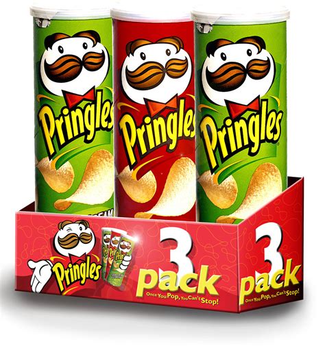 Pringles 3 Pack Sour Cream Cheese Regular Cabogrocerydelivery