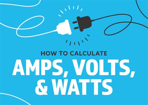 How To Convert Watts Amps And Volts