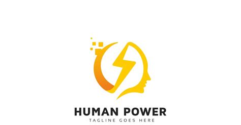 Human Power Logo Template 115238 Templatemonster
