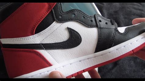 Nike Air Jordan 1 Black Satin Toe Fresh Out Of The Box Review