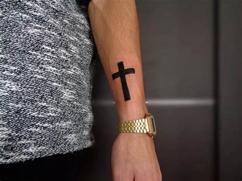 90 Meaningful Cross Tattoo Ideas For Men A Timeless Spiritual Classic